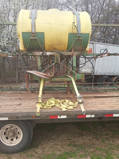 JOHNNY GREGORY SPRAY W/ 50FT SPRAY - 18/ FT BOOMS (HYD FOLD) 14FT CENTER SE