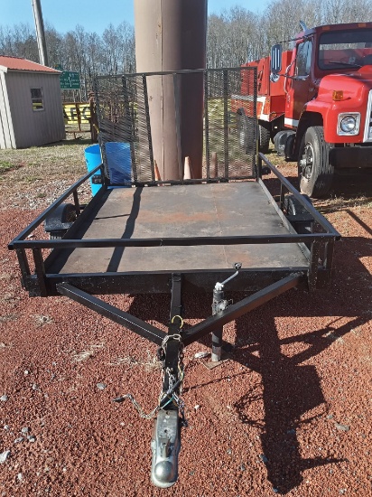 6X8 HOME MADE TRAILER NO TITLE