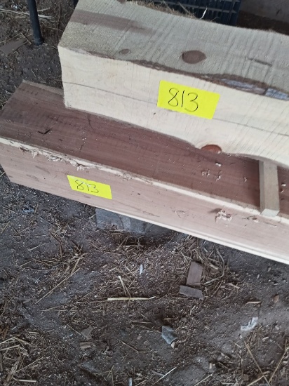 6 X 6 X 10 ROUGH CUT CEDAR POST (QTY 3)