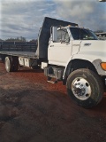 99 FORD FLATBED TRUCK WITH TITLE 560,550 MILES