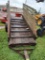CATTLE LOADING CHUTE W/ TIRES, PIN HITCH