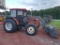 AGCO ALLIS 6670 TRACTOR W/ LOADER AND HAYSPEAR - RUNS