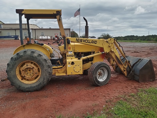 NEW HOLLAND 4450 SKIP LOADER - RUNS