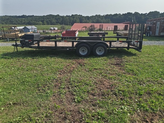 2018 QUALITY FLATBED TRAILER W/ TITLE