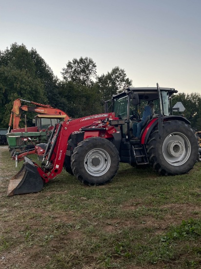 MASSEY FERGUSON 6713 WITH LOADER 946X CAB TRACTOR