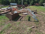 BUSH HOG BRAND LOADER FOR TRACTOR--LOADER HAS MISC PARTS THAT GO WITH IT