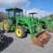 JOHN DEERE 5420 CAB TRACTOR W/ 541 LOADER - 4127 HOURS - (2 OPERATORS MANUALS IN OFFICE) - ONE OWNER