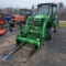 JOHN DEERE TRACTOR 5065 M 1641 HRS LIKE NEW - W/ FORKS AND HAY SPEAR