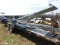30 WIDE 40 LONG 10 TALL- INCLUDES TRUSSES, LEG POST, BASE RAILS, HAT CHANNEL, ROOFING METAL(OCEAN BL