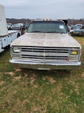 82 CHEVY C30 W/ FLATBED *HAS TITLE*