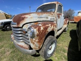 53 MODEL CHEVY TRUCK. RUNS *HAS TITLE*