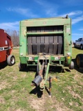 JOHN DEERE 556 ROUNDBALER WITH PTO AND MONITOR