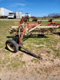 NEW HOLLAND 56 HAY RAKE W/ DOLLYS