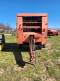 MASSEY FERGUSON 1745 AUTO TIE ROUND BALER (INSIDE OFFICE)