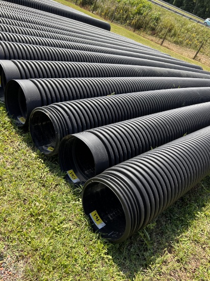 12" X 20' Double Wall Plastic Culvert