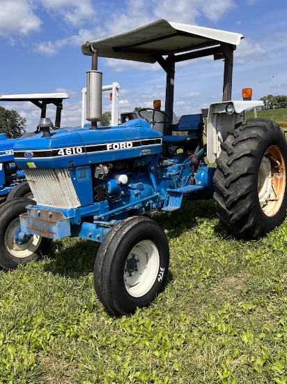 Ford 4610 2wd W/rollbar And Canopy