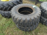 Pair 12.5/80-18 10 Ply Industrial R-4 Tires