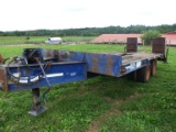 20ft Trailer With Pintle Hitch And Air Breaks