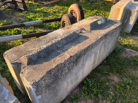 3300 Lb 2ft X 2ft X 6ft Concrete Blocks