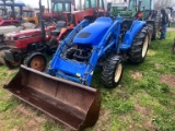 NEWHOLLAND TRACTOR W/ 16LA FRONT LOADER