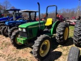 JOHN DEERE 5205 4X4 TRACTOR W/ SVC AND LOADER READY