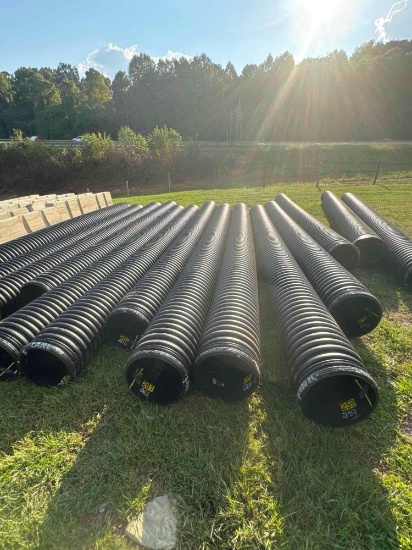 15"x20' Double Wall Plastic Culvert Pipe