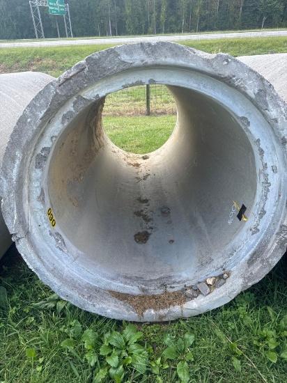 36"x8' Concrete Culvert Pipe