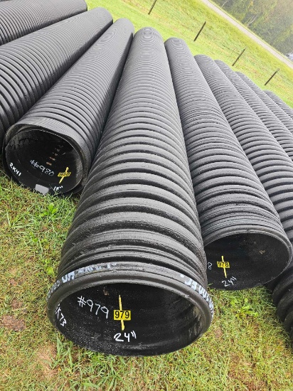 24"x20' Double Wall Plastic Culvert