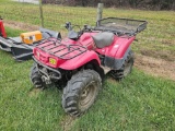 Kawasaki Prairie 360 4wd red winch 3000 lb Rack Extender