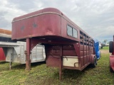 Red Stock Trailer - New Wiring!