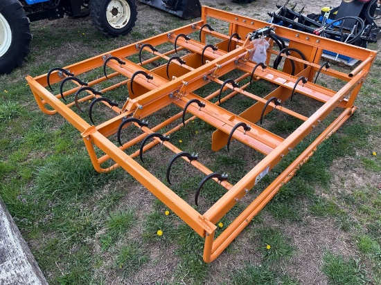 Land Honor Model HAD-12-24Q Skidsteer Hay Accumulator Grapple