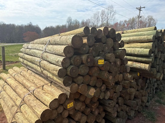 4-5"x7.5' Posts
