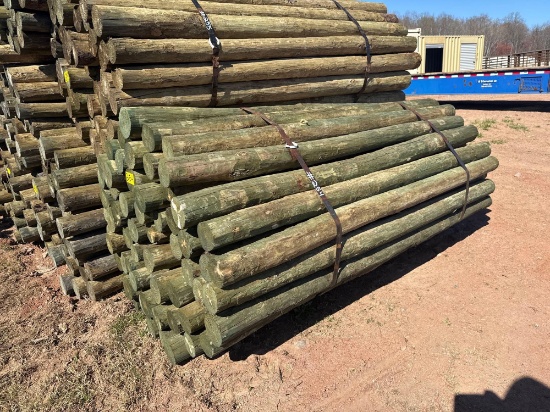 4-5"x7.5' Posts