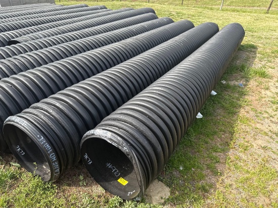 24"x20' Double Wall Plastic Culvert