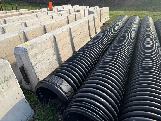18"x20' Double Wall Plastic Culvert Pipe