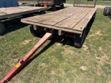 Wooden Hay Trailer