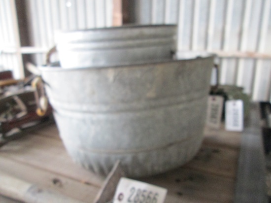 GALVANIZED TUBS
