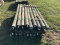7 ft by 4 in Treated Fence Post Bundle, 36 per bundle
