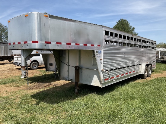 Eby Aluminum Gooseneck Stock Trailer