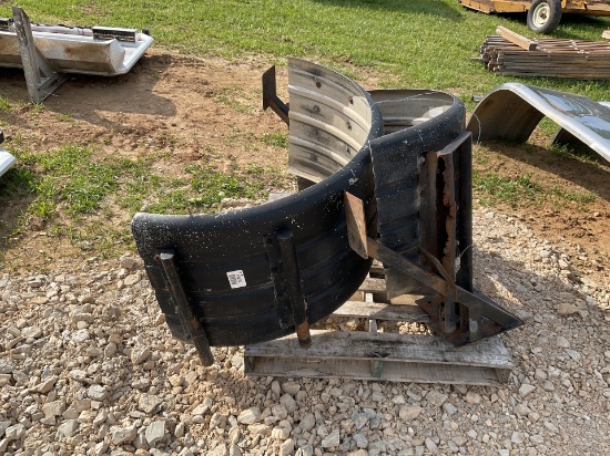 Set of Single Axel Quarter Fenders