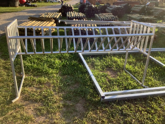 Galvanized Hay Feeder