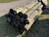 7 ft by 8 in Treated Fence Post Bundle, 25 per bundle