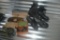 Military Boots, shoes Belt lot