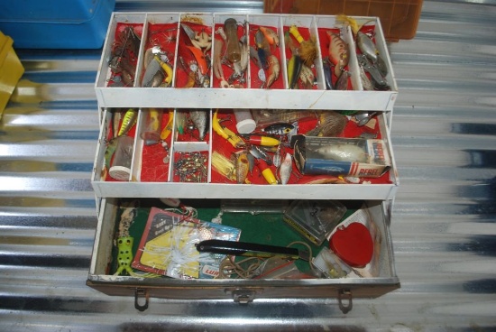 Old Full Tackle Box