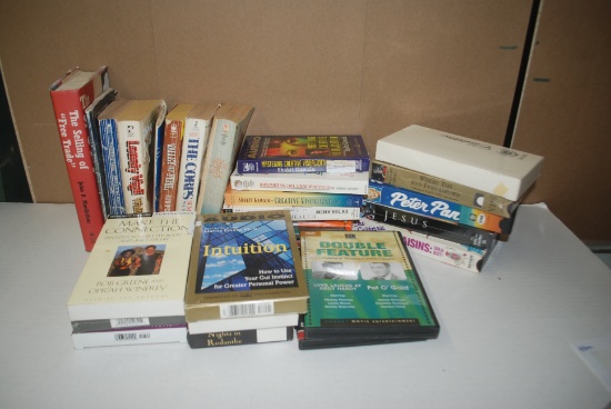 MISC TAPE BOOK LOT