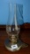 PEWTER OIL LAMP