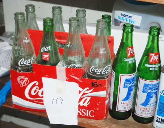 VINTAGE POP BOTTLES