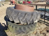 18.4-38 TIRES AND RIMS (2)