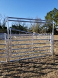 HEAVY DUTY 10' BOW GATE, GALV, 7' TALL