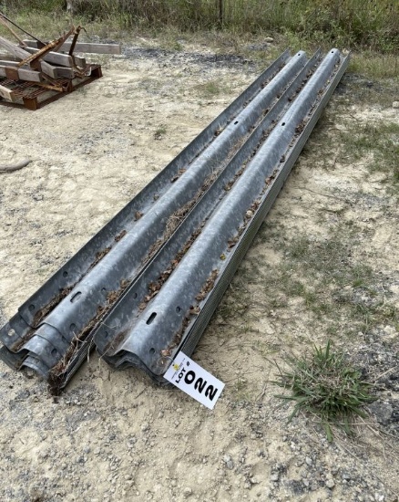 13' GUARDRAIL (APPROX 17 PIECES)